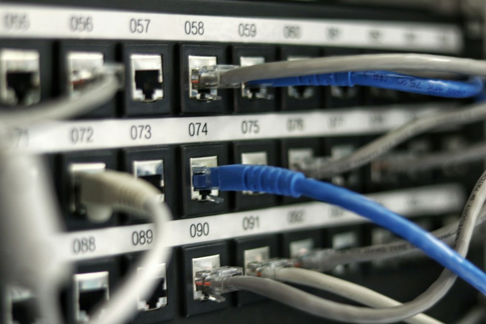 Cloud infrastructure and server room representing ClomedixTech cloud services.